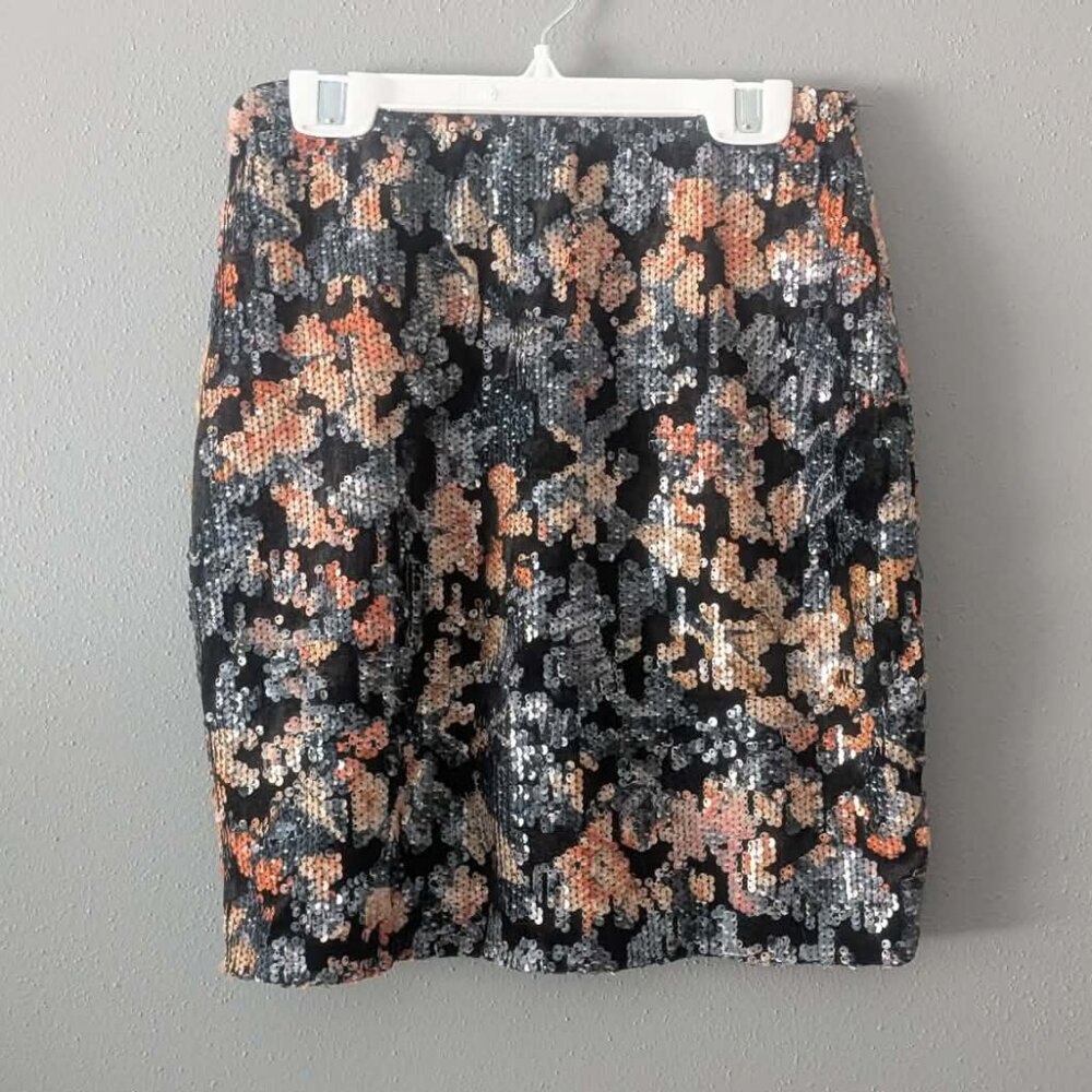 Sequin mini skirt